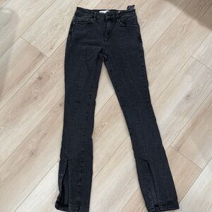 Zara Women's Dark Gray Skinny Jeans